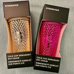 2022 Starbucks Holiday Bling Keychains/Ornaments